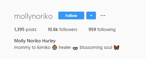 Molly Noriko Hurley Describing Herself As Mommy To Kimiko